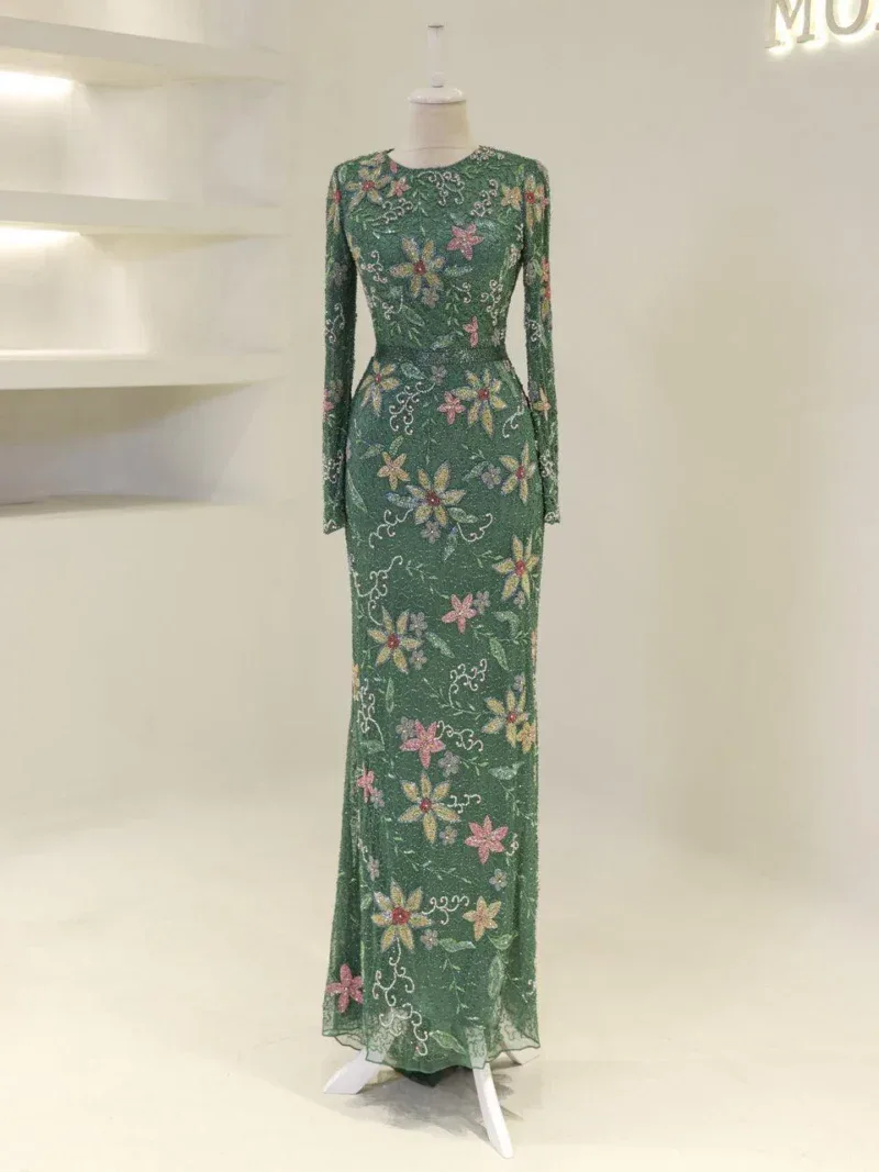 Couture Elina Modest Evening Dress