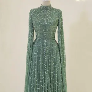 Couture Faylinn Modest Evening Dress