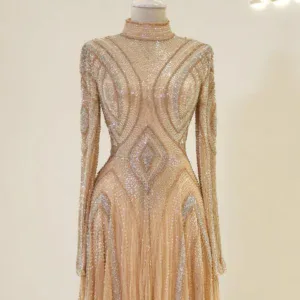 Couture Felora Modest Evening Dress