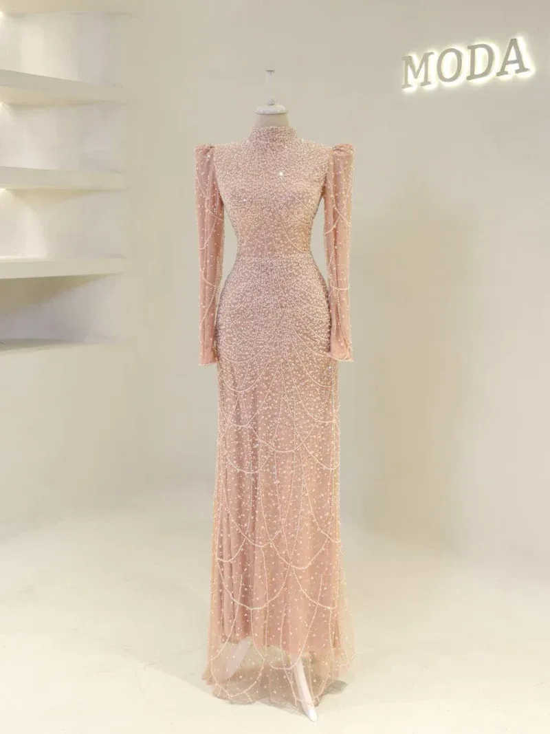 Couture Gaia Modest Evening Dress