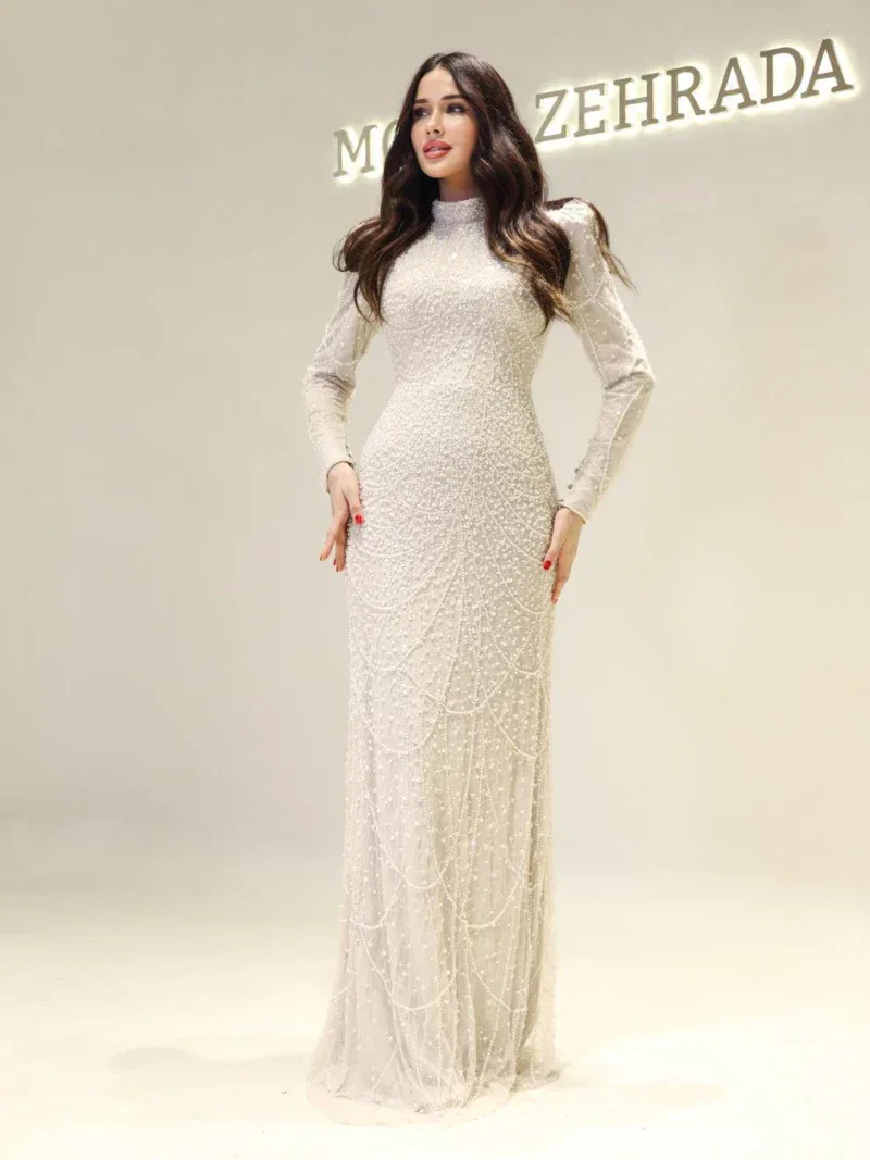 Couture Gaia Modest Evening Dress