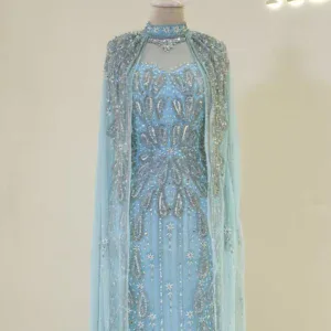 Couture Girona Modest Evening Dress