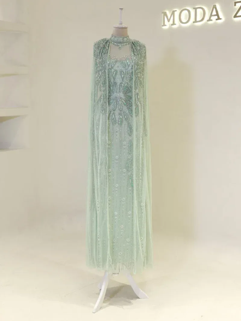 Couture Girona Modest Evening Dress
