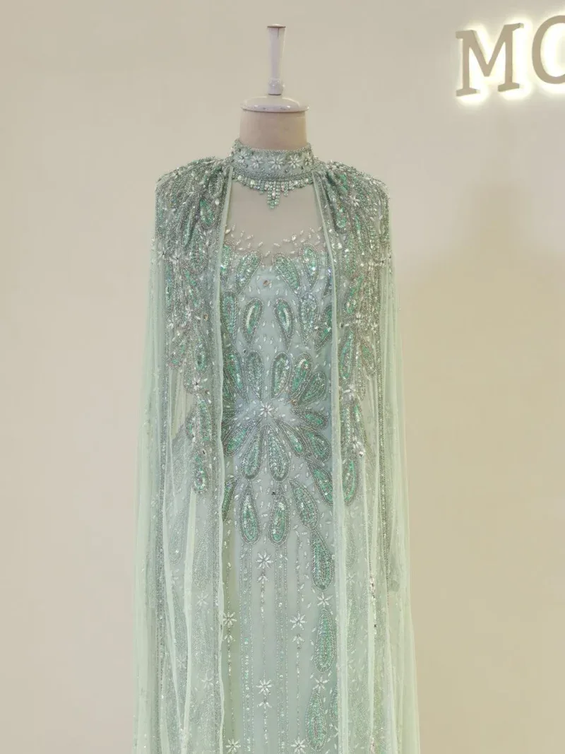 Couture Girona Modest Evening Dress