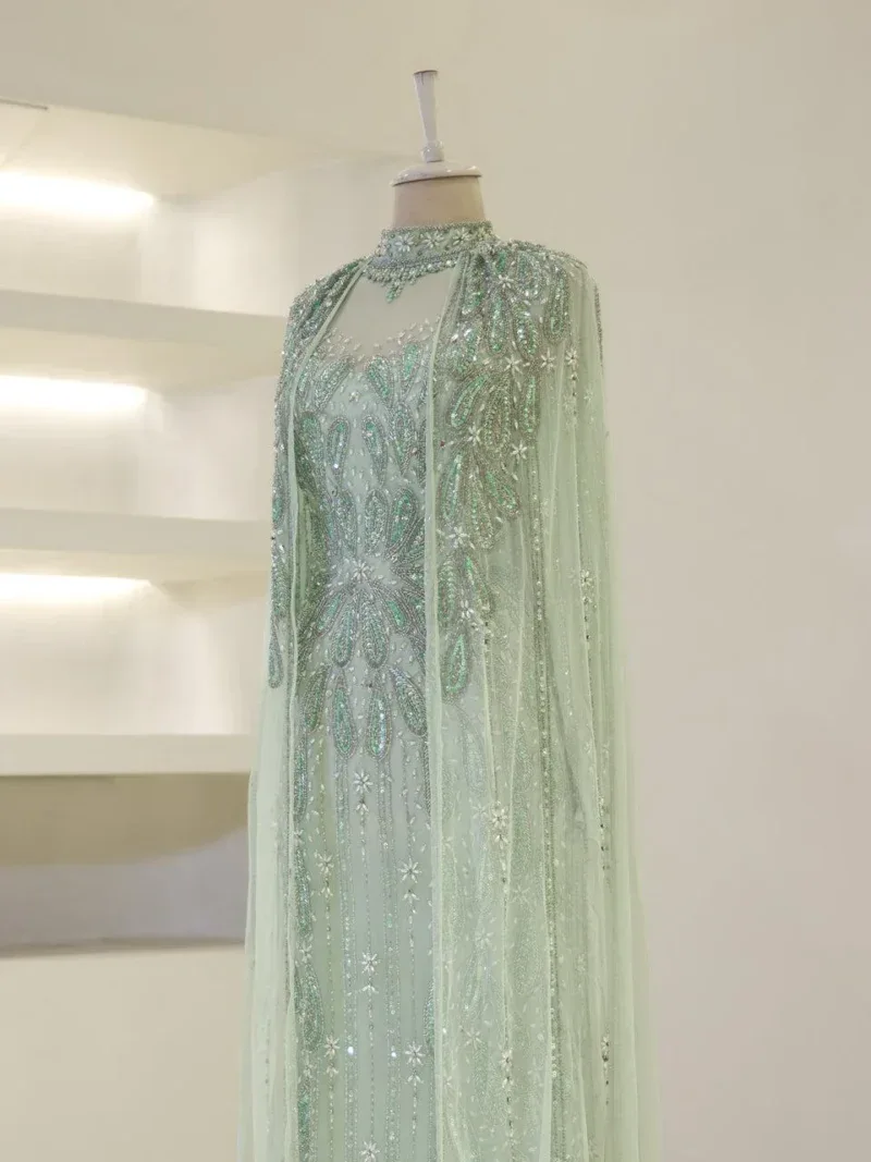 Couture Girona Modest Evening Dress