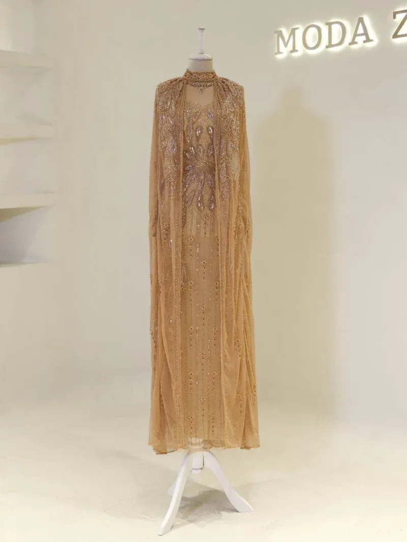 Couture Girona Modest Evening Dress