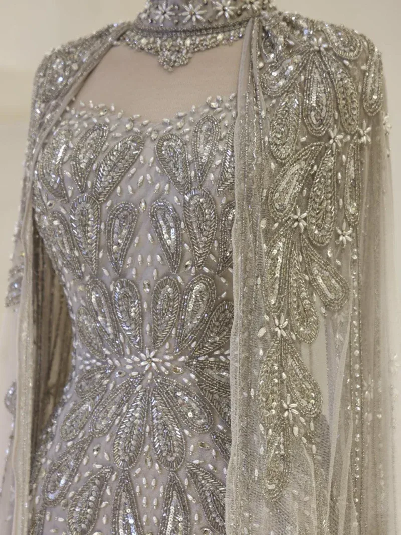 Couture Girona Modest Evening Dress