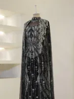 Couture Girona Modest Evening Dress