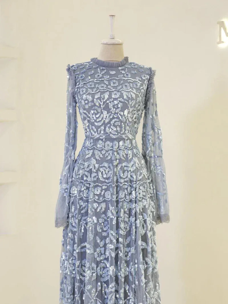 Couture Goldie Modest Evening Dress