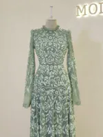 Couture Goldie Modest Evening Dress