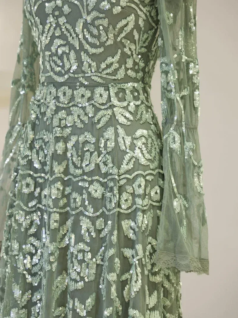 Couture Goldie Modest Evening Dress