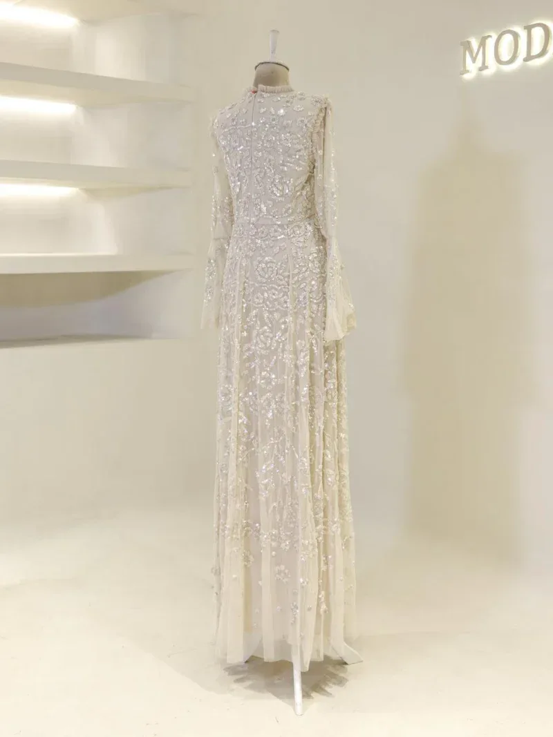 Couture Goldie Modest Evening Dress