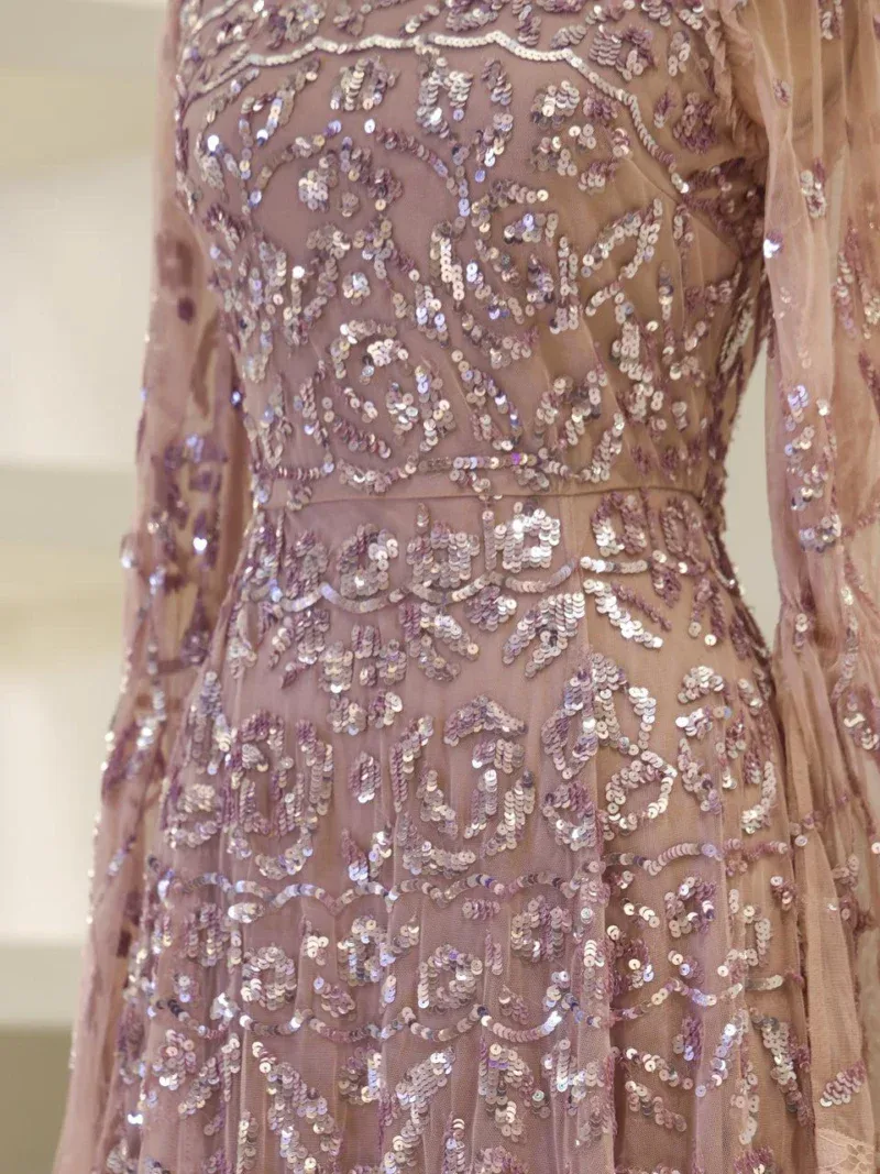 Couture Goldie Modest Evening Dress