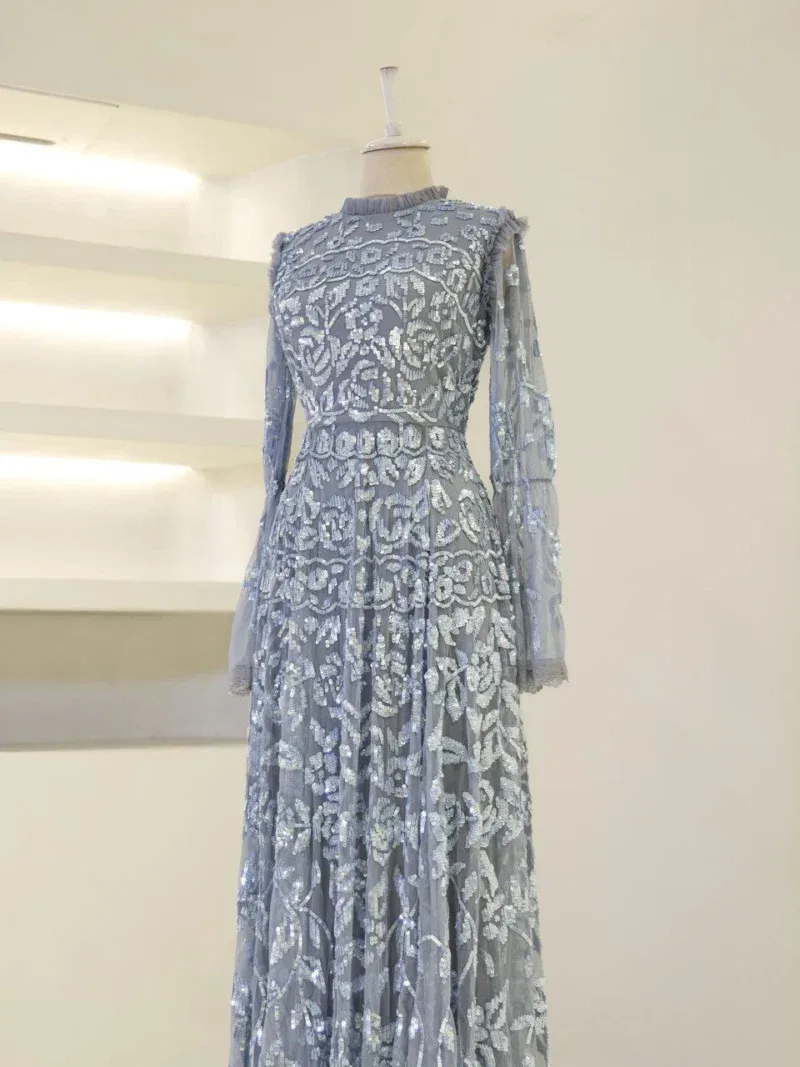 Couture Goldie Modest Evening Dress