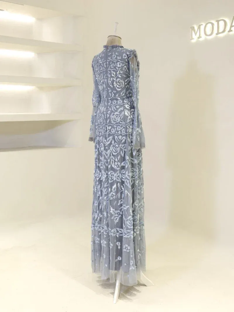 Couture Goldie Modest Evening Dress