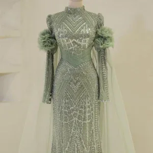 Couture Hürrem Modest Evening Dress