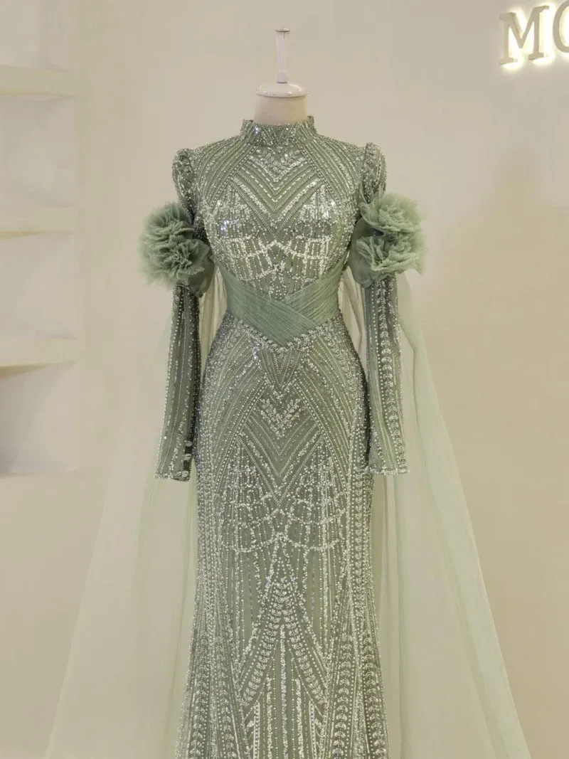 Couture Hürrem Modest Evening Dress