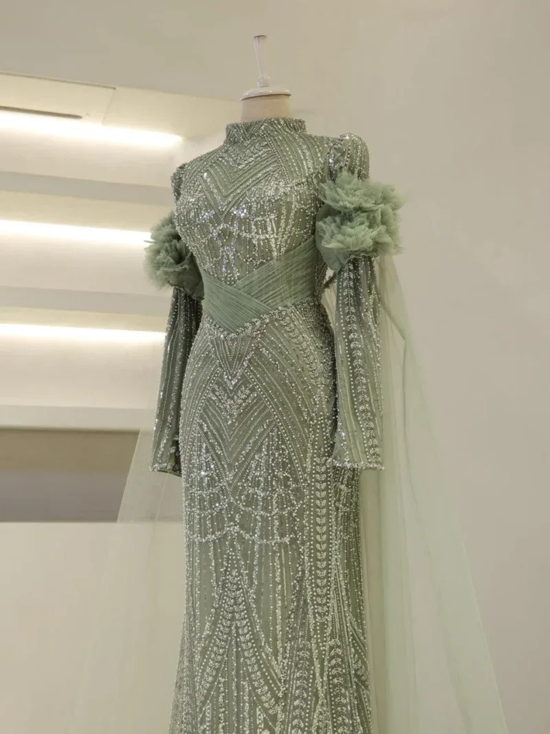 Couture Hürrem Modest Evening Dress