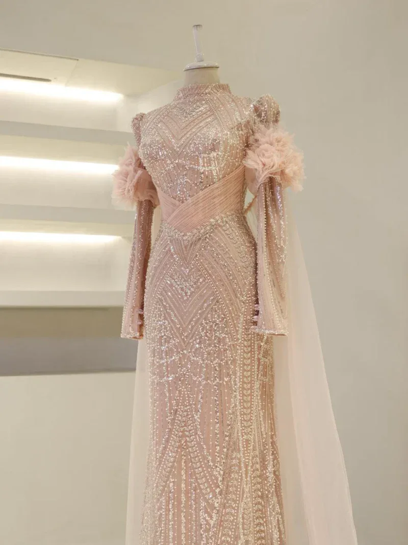 Couture Hürrem Modest Evening Dress