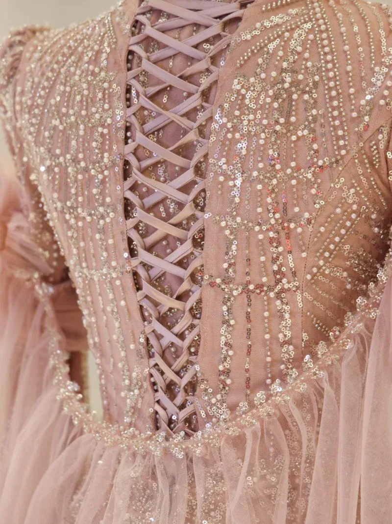 Couture Hürrem Modest Evening Dress