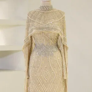 Couture Joven Modest Evening Dress