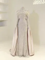 Couture Ladin Modest Evening Dress