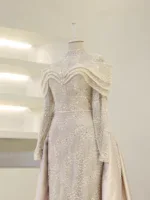 Couture Ladin Modest Evening Dress