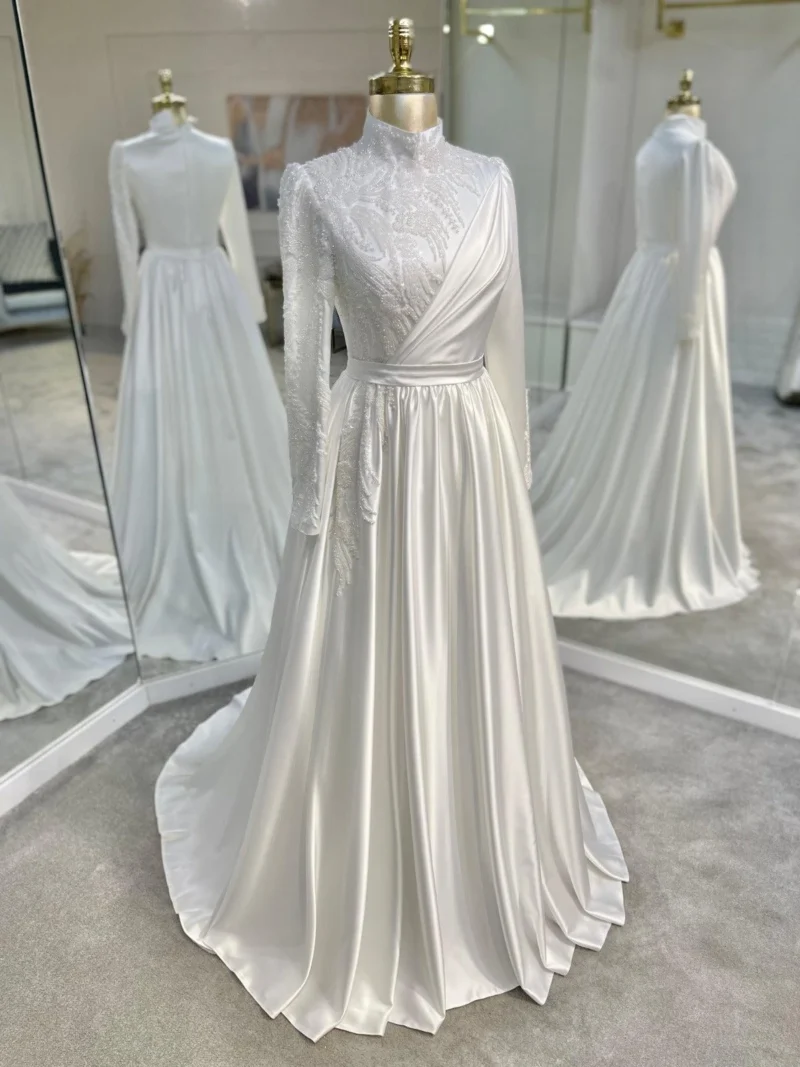 Couture Lara Modest Evening Dress