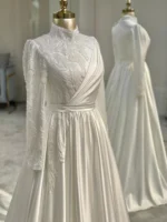 Couture Lara Modest Evening Dress