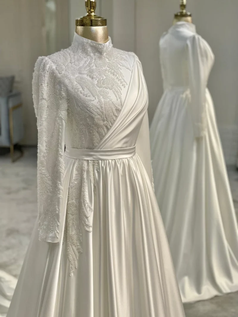 Couture Lara Modest Evening Dress