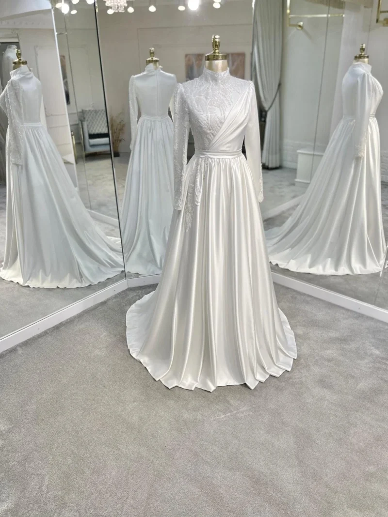 Couture Lara Modest Evening Dress