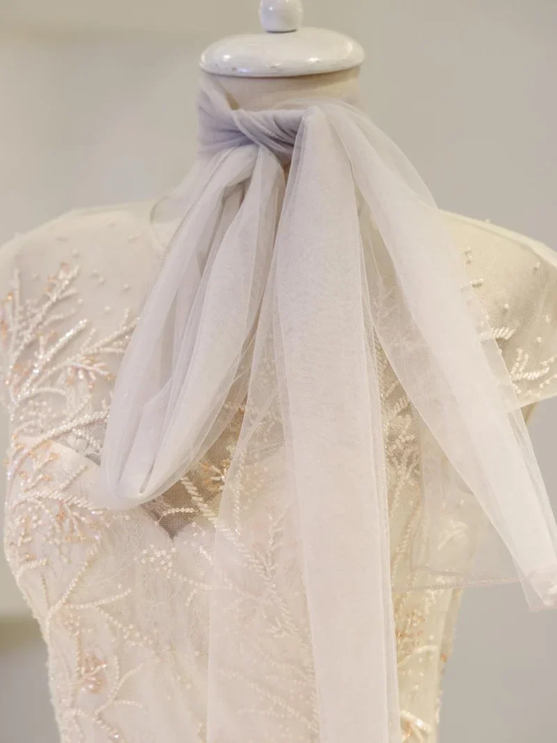 Couture Manolya Modest Evening Dress