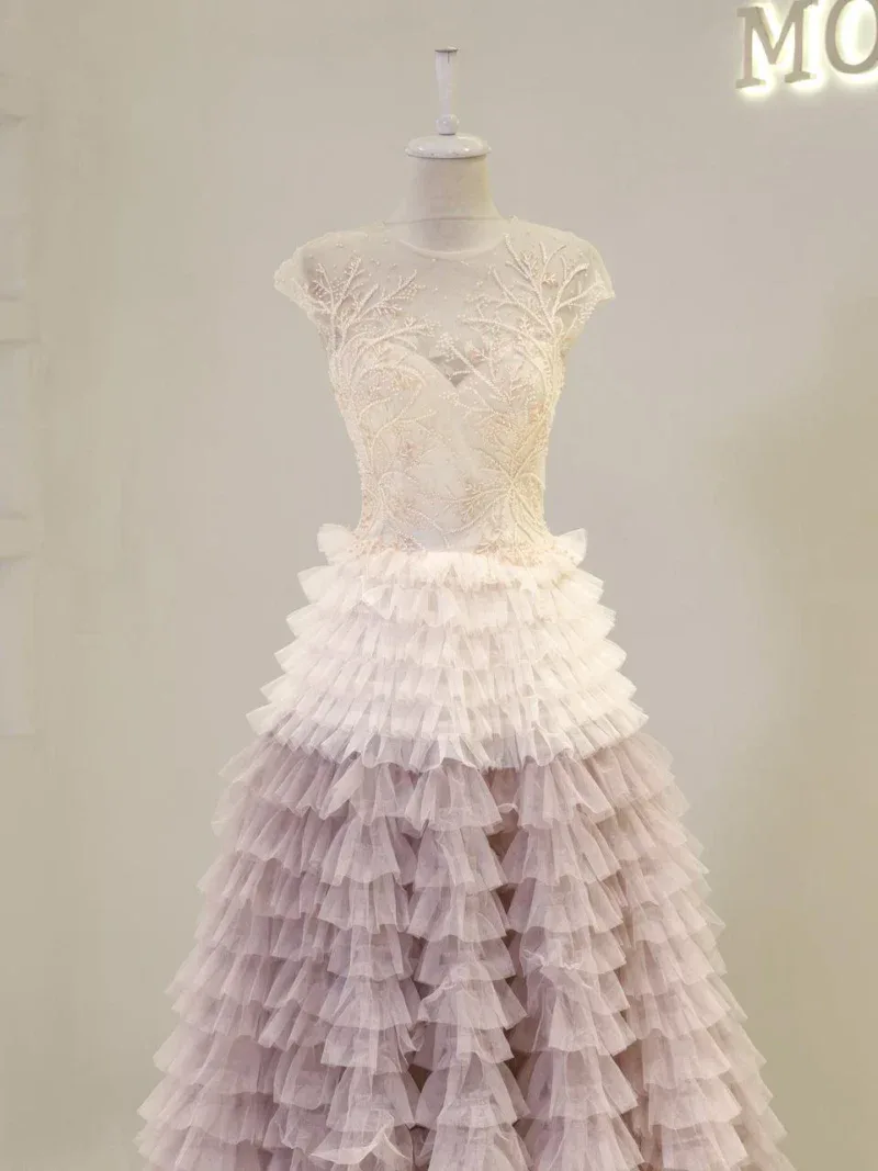 Couture Manolya Modest Evening Dress