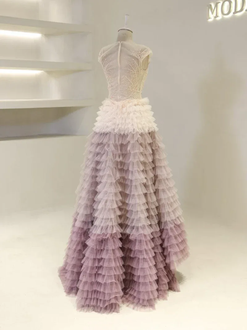 Couture Manolya Modest Evening Dress