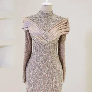 Couture Marwa Modest Evening Dress