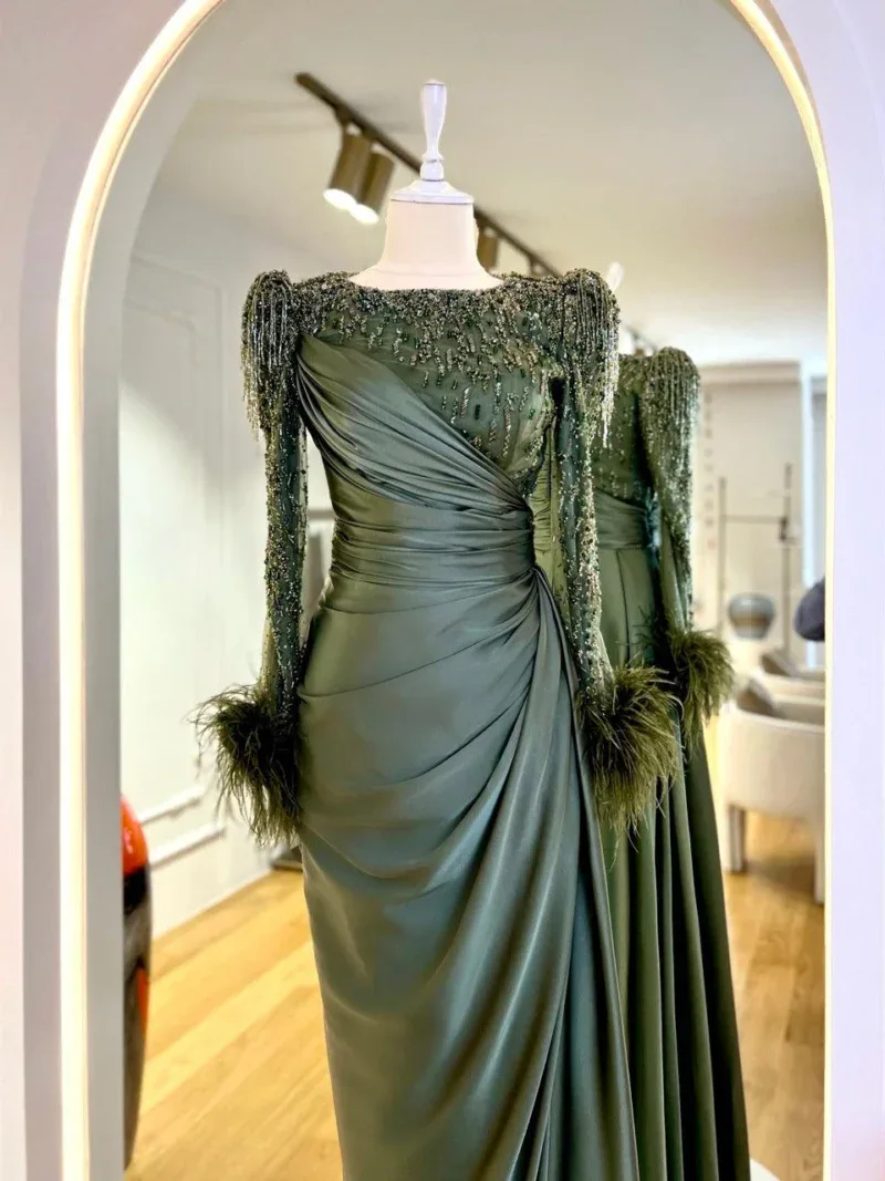 Couture Mathilda Modest Evening Dress