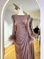 Couture Mathilda Modest Evening Dress