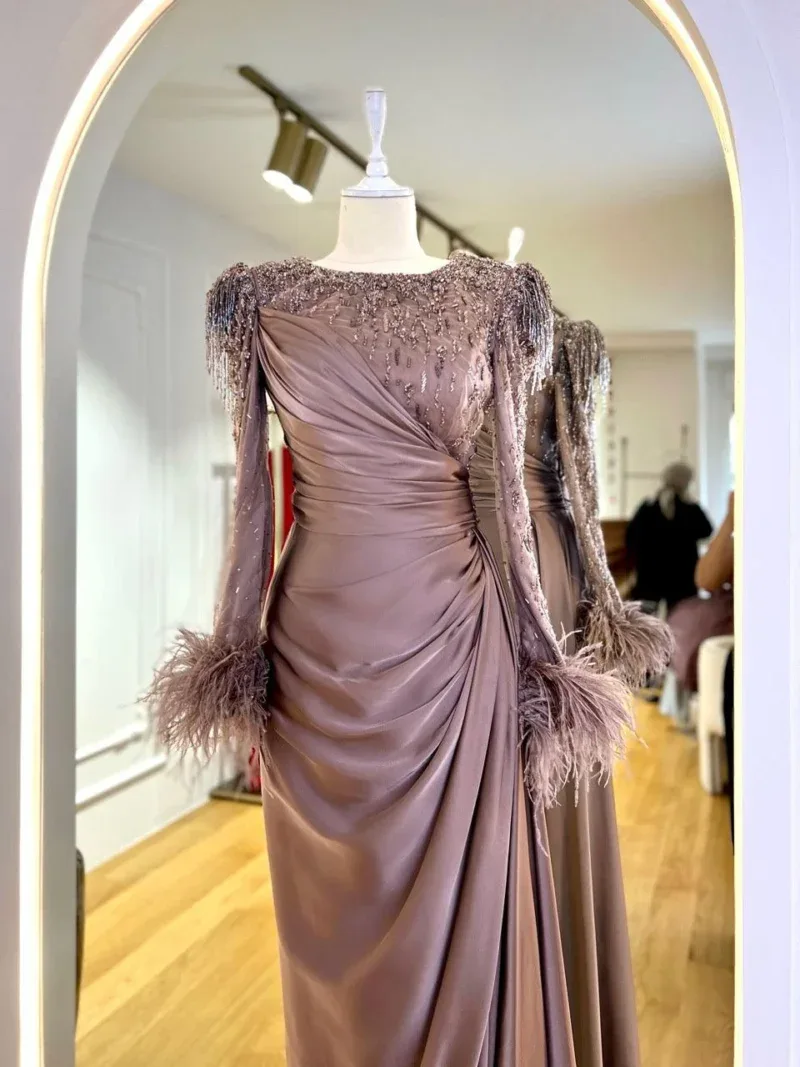 Couture Mathilda Modest Evening Dress