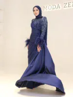 Couture Mathilda Modest Evening Dress