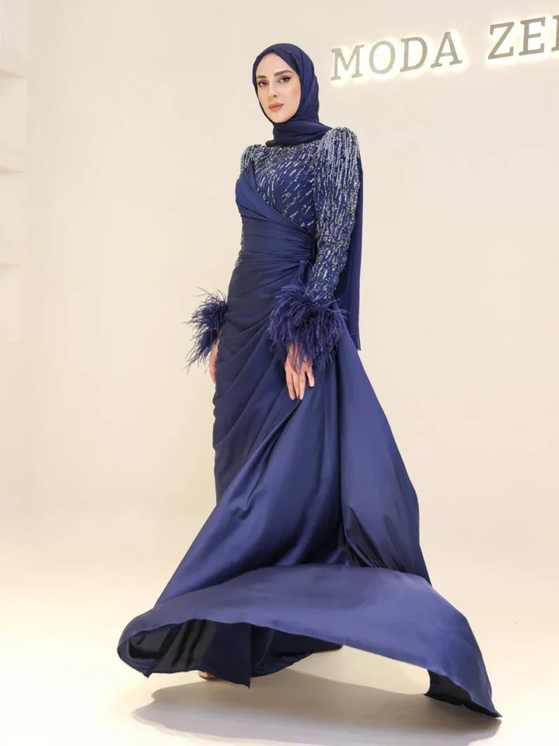 Couture Mathilda Modest Evening Dress