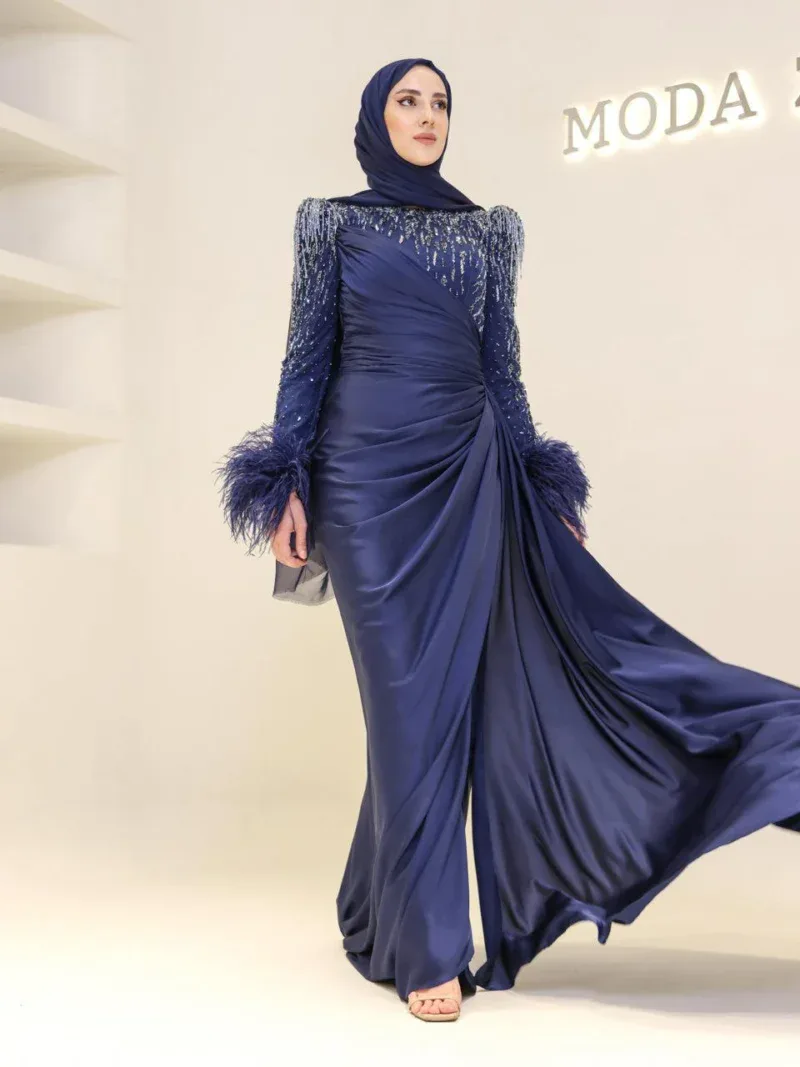 Couture Mathilda Modest Evening Dress