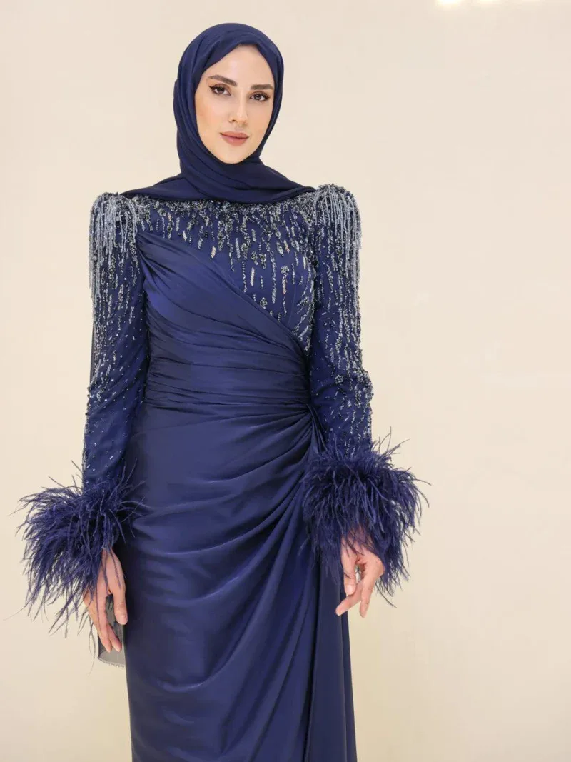 Couture Mathilda Modest Evening Dress