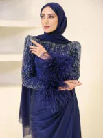 Couture Mathilda Modest Evening Dress