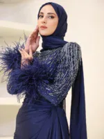 Couture Mathilda Modest Evening Dress