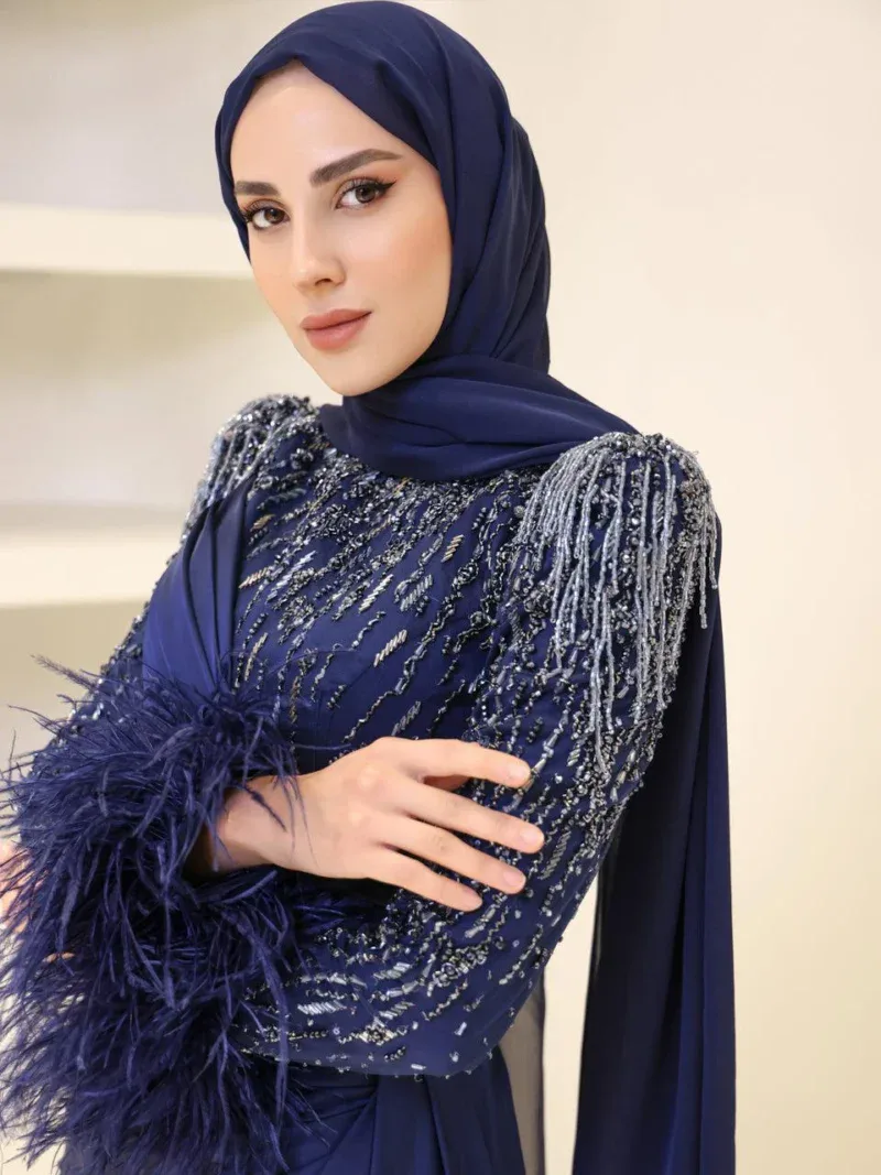 Couture Mathilda Modest Evening Dress