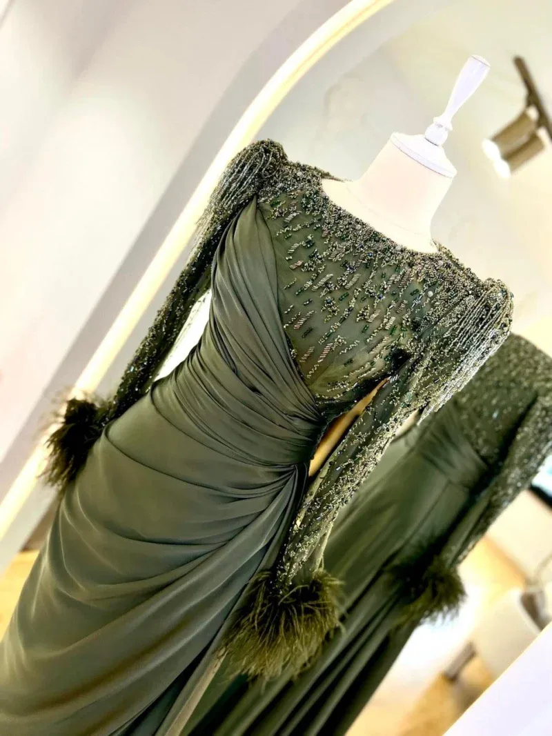 Couture Mathilda Modest Evening Dress