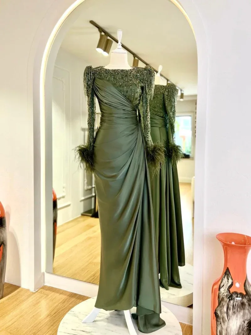 Couture Mathilda Modest Evening Dress