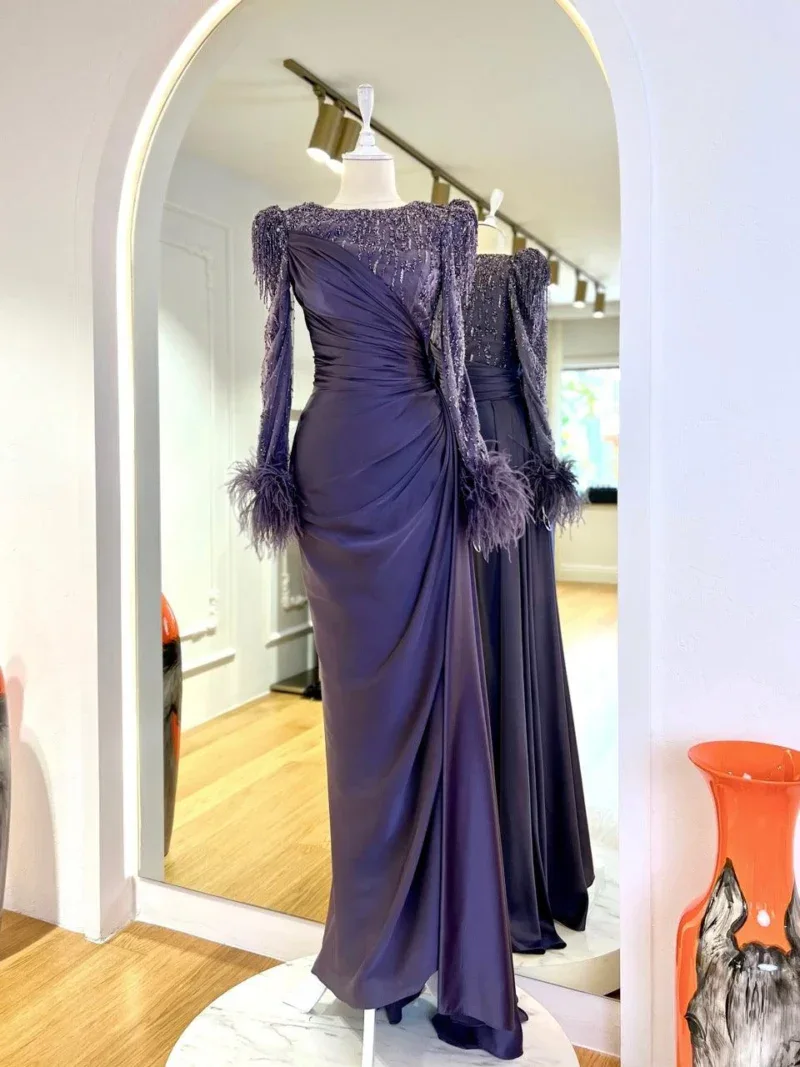 Couture Mathilda Modest Evening Dress