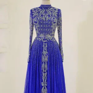 Couture Melina Modest Evening Dress