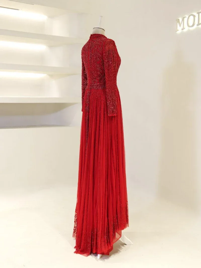 Couture Melina Modest Evening Dress